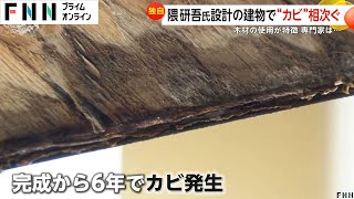 【独自】隈研吾さん設計の市庁舎に完成6年でカビが「もっとボロくなる」市民不安の声…総工費は40億円 群馬・富岡市（20241119OA） [upl. by Jelena774]