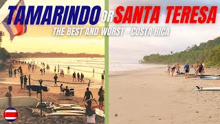 Tamarindo Vs Santa Teresa in Costa Rica  BEST and WORST of both [upl. by Dena]