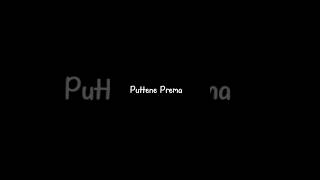 Puttene Premaa 💓 lovestatus 🖤💛♥️ This Song 💫 gullyrowdy 😇 whatsappstatus 💗 lokeshcreations238 [upl. by Milt]