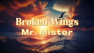 Mr Mister  Broken Wings Lyrics [upl. by Elmajian]