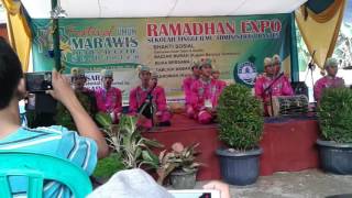 Marawis Ibnu Aqil perform at STIA Banten  Festival Marawis  pukulan zaepha  pukulan zapin gantung [upl. by Pratte]