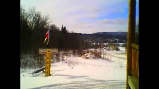 Pittsburg NH Webcam TimeLapse Feb 16 2013 [upl. by Susy]