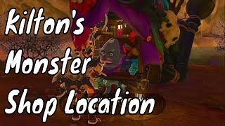 How to find Fang and Bone Kilton the Monster Part Merchant Zelda Breath of the wild [upl. by Condon]