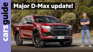 Isuzu DMax 2024 review Major facelift for new Toyota HiLux and Ford Ranger rival tested [upl. by Melisse346]