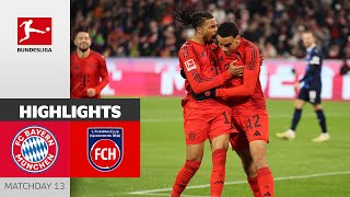 MagicMusialaBrace  FC Bayern München  1 FC Heidenheim 1846 42  Highlights  Matchday 13 [upl. by Awram811]