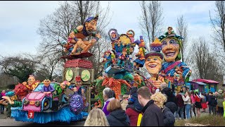 Carnavalsoptocht Zevenbergen Zeuvebultelaand 2024 [upl. by Graff]