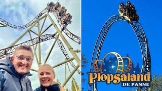 Plopsaland De Panne Vlog October 2023 [upl. by Haimorej]