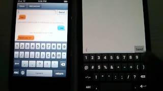 XMPP Live Chat Demo for iOS and Android [upl. by Annaya]