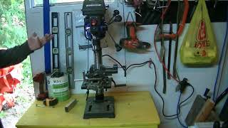 Mastercraft 10 inch Drill Press Review [upl. by Ecyarg431]