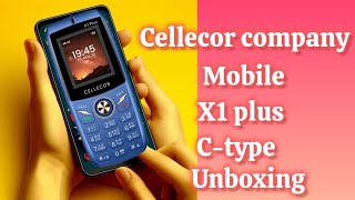 Cellcor Company Mobile X1 Plus CType Unboxing [upl. by Adni]