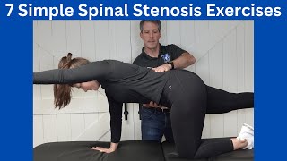 7 Simple Lumbar Spinal Stenosis Execises [upl. by Inalaeham]