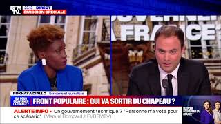 Rokhaya Diallo face à Charles Consigny lallié objectif de lextrême droite  racisme antiblanc [upl. by Cahan]