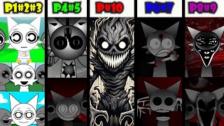 Phase 1 VS Phase 2 VS Phase 3 VS Phase 4 VS Phase 5 VS Phases 610 in Incredibox Sprunki [upl. by Ribaj]