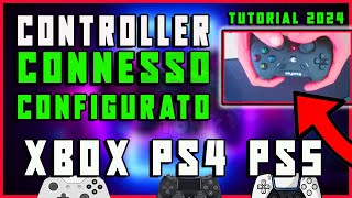 COME COLLEGARE UN CONTROLLER DELLA XBOX 360 E COME CONFIGURARLO AL MEGLIO SU PC  TUTORIAL ps4 [upl. by Hemetaf]