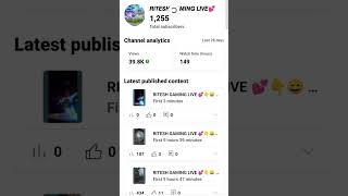 RITESH GAMING LIVE 💕👇😭please subscribe trending sortsyou [upl. by Lewendal785]