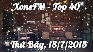 XoneFM  Top40  Music 2nd hour  Thứ Bảy 1872015 Chuyện Ly Trà Sữa Và Chụp Màn Hình Tin Nhắn [upl. by Schofield]