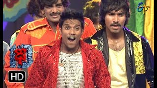 Raju Performance  Dhee 10  24th January 2018  ETV Telugu [upl. by Ekul]