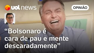 Bolsonaro mente descaradamente ao dizer que não puxou coro de ‘imbrochável’ foi filmado diz Tales [upl. by Netsrak]