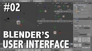 Blender 26 Tutorial 02  Customizing and Saving the UI [upl. by Allisirp496]