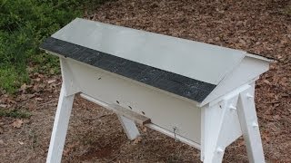 Working with aluminum flashing to make a Bee Hive roof [upl. by Fredette]