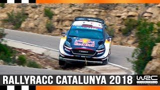 WRC Rally RACC Catalunya  Costa Daurada 2018  Full Race Highlights [upl. by Imac]