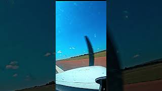 Cessna 172 Timelapse landing aircraft cessna aviationlovers pilot aircraft flying travel [upl. by Haiel]