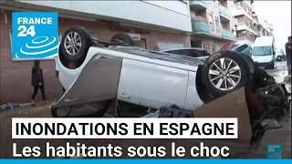 Inondations meurtrières en Espagne  les habitants sous le choc • FRANCE 24 [upl. by Drucie]