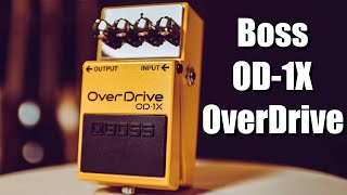 Boss OD1X A Digital Overdrive Pedal [upl. by Josephina]