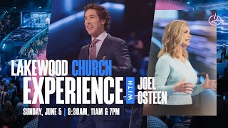 Joel Osteen LIVE 🔴  Lakewood Church Sunday Service [upl. by Atiuqin]