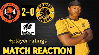 Same Old Chiefs No End Product Polokwane City 20 Kaizer Chiefs Match Reaction [upl. by Llerraf]