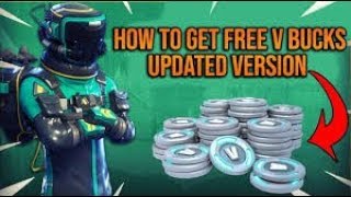 Fortnite Hack Free V bucks  How to Get Free V Bucks in Fortnite PS4XBOXPCIOSANDROID [upl. by Pergrim]