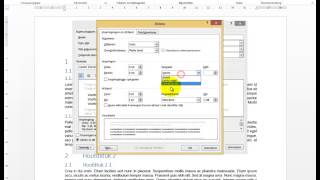 Inhoudsopgave maken in Word 2013 [upl. by Iem]