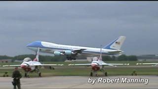 Air Force 1 Takeoff  Andrews AFB  2009 [upl. by Arac268]