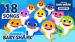 BEST Baby Shark More and More in MORE Languages  Compilation  Doo Doo  Baby Shark Official [upl. by Ardnuahs782]