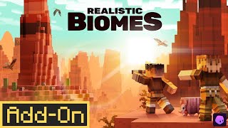 Realistic Biomes AddOn 10  Minecraft Marketplace  Showcase [upl. by Innej]