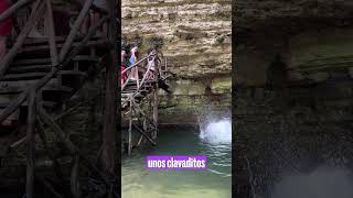 Visitamos el cenote de Chichikan 🇲🇽 Despegartravelshow cenotes [upl. by Airt155]