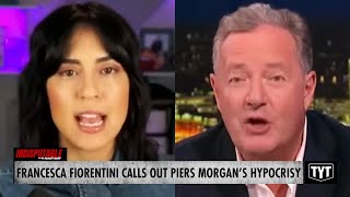 WATCH Francesca Fiorentini EXPOSES Piers Morgan’s Hypocrisy OnAir [upl. by Haimirej]