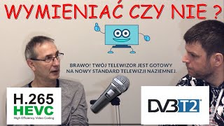 Czy trzeba wymienić kilkuletni telewizor 4K  Sony LG Samsung TCL DVBT2 HEVC H265 SPRAWDZAM TV [upl. by Malchus]