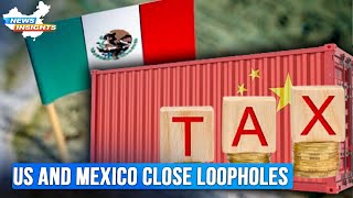 Mexico announced new tariffs of up to 50 on 544 imported goods from China [upl. by Sheila207]