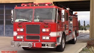 LAFD Engine 87 reserve Responding [upl. by Serrell]