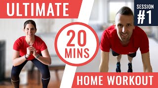 Home Workout Routine for Runners  Follow Along Session 1  No Equipment Strength Training [upl. by Timoteo609]