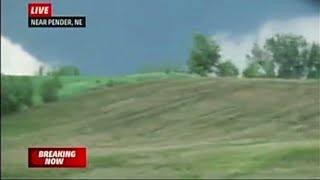 Pilger NE Tornado on The Weather Channel 6162014 [upl. by Goddart]