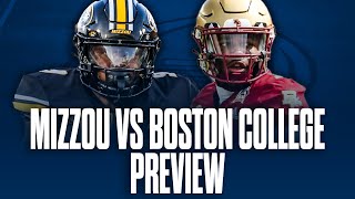 Why Missouri Football WILL EASILY BEAT Boston College Football  Missouri vs Boston College Preview [upl. by Anahs]