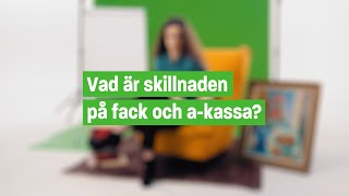 Vad är skillnaden på facket och akassan [upl. by Rugen]