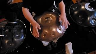 C aegean handpan Leaf sound sculpture [upl. by Schulz677]