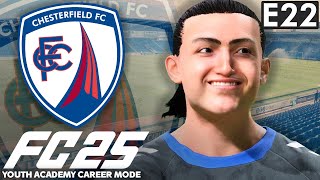 SURPRISE STRIKER SOROMON BRINGS BIG WINS  FC 25 YOUTH ACADEMY CAREER MODE EP22  CHESTERFIELD [upl. by Kauslick773]