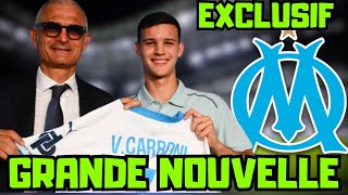 🚨LES FANS SONT AGITÉS 💥NOUVEAU À LAIR DERNIÈRES NOUVELLES DE LOLYMPIQUE DE MARSEILLE [upl. by Booker914]