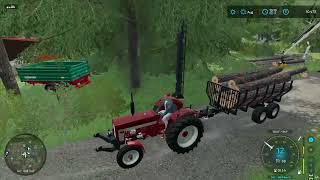 Farming Simulator 22 Holz Transport [upl. by Ellehsram]