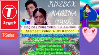 Nagina 1986  Video Full Jukebox  Sridevi  Rishi Kapoor  TSeries  Harmesh Malhotra [upl. by Miarfe]