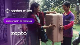 Goodbye old luggage say hello to Nasher Miles on Zepto [upl. by Harp]